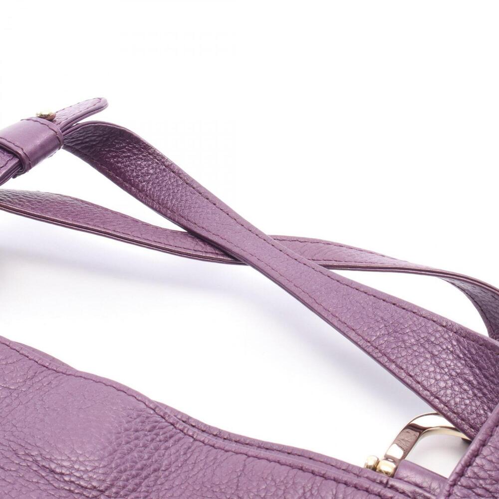GUCCI Authentic Purple Leather Tote Bag - Picture 7 of 7